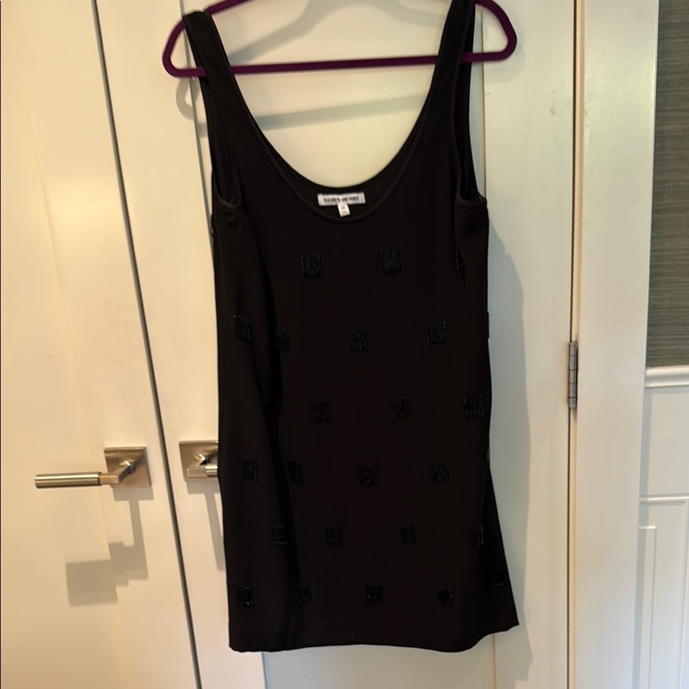NEW Elizabeth and James Black Mini Dress